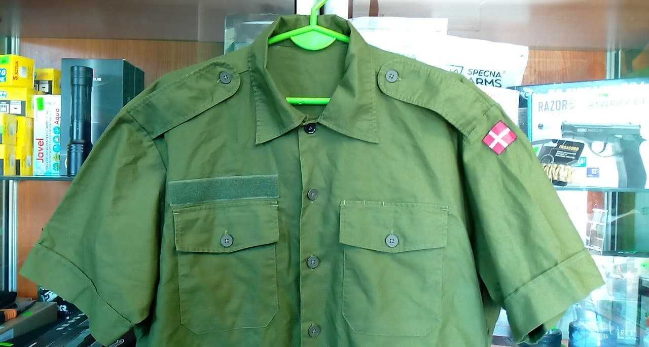 Koszula Wojskowa Armia Dania Olive r. 41/42N XL-2XL