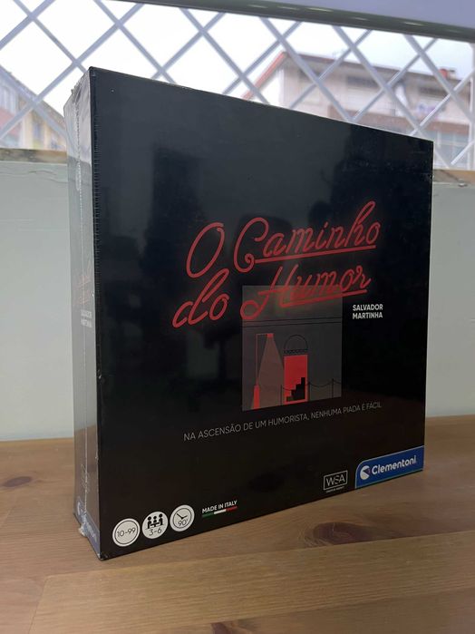 Jogo "O Caminho do Humor" – Novo e Selado - Salvador Martinha