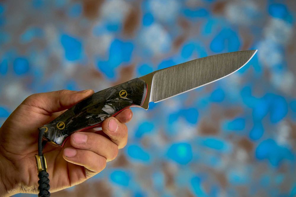 Ніж ручної роботи  із преміум матеріалів та сталі CPM MagnaCut