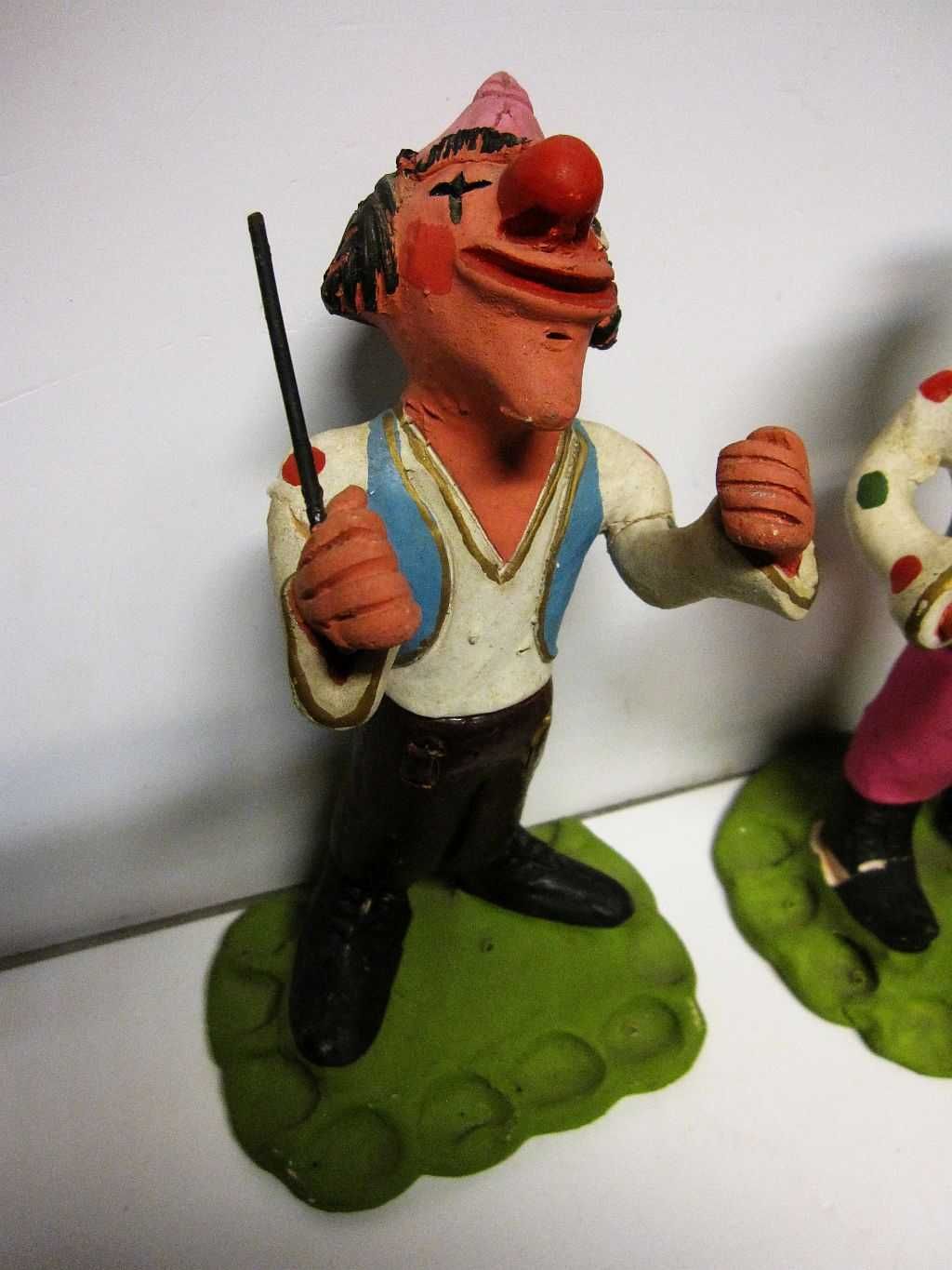 figuras em barro pintado - músicos - assinadas MISTÉRIO FILHO-20cm