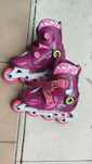 Patins menina + proteções