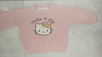 Sweterek H&M 92 hello kitty
