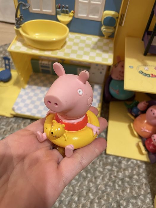 Domek Świnki Peppy + szkoła Madame Gazelle