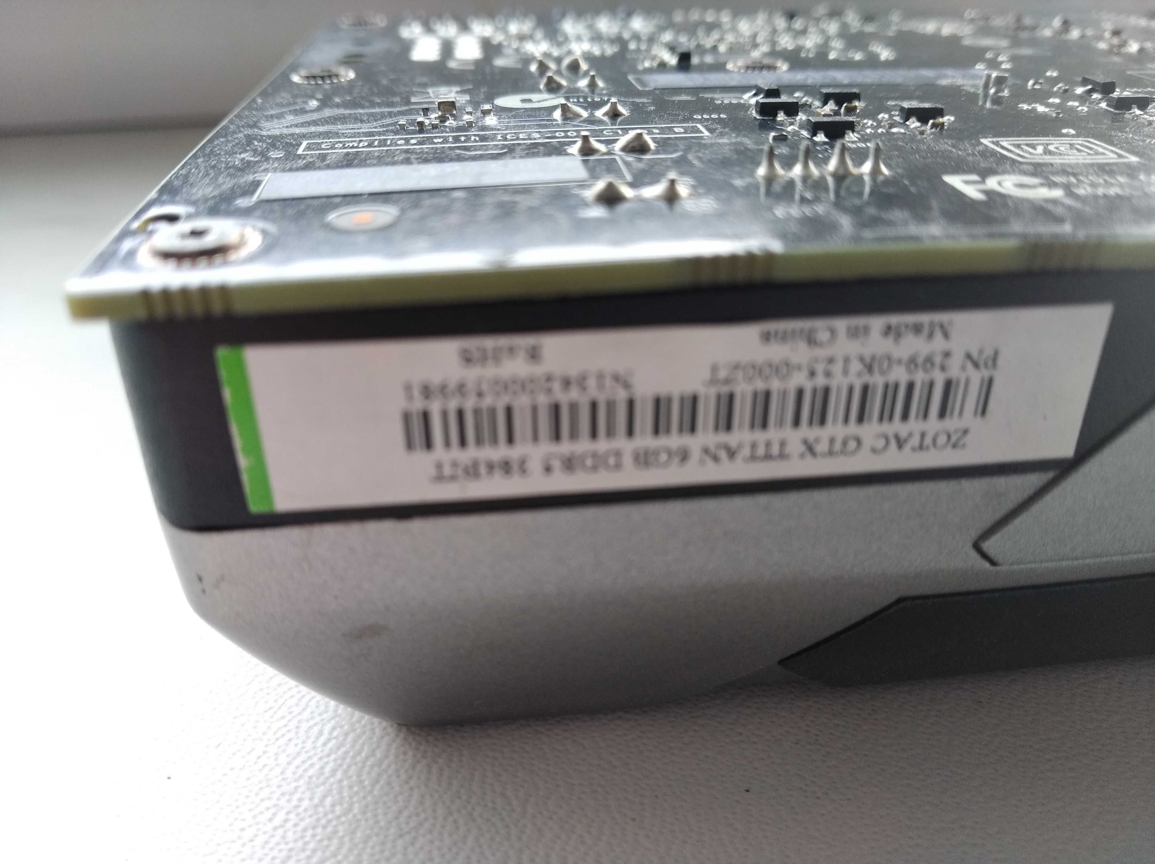 ТОРГ! ТЕРМІНОВО! Продам видеокарту gtx titan