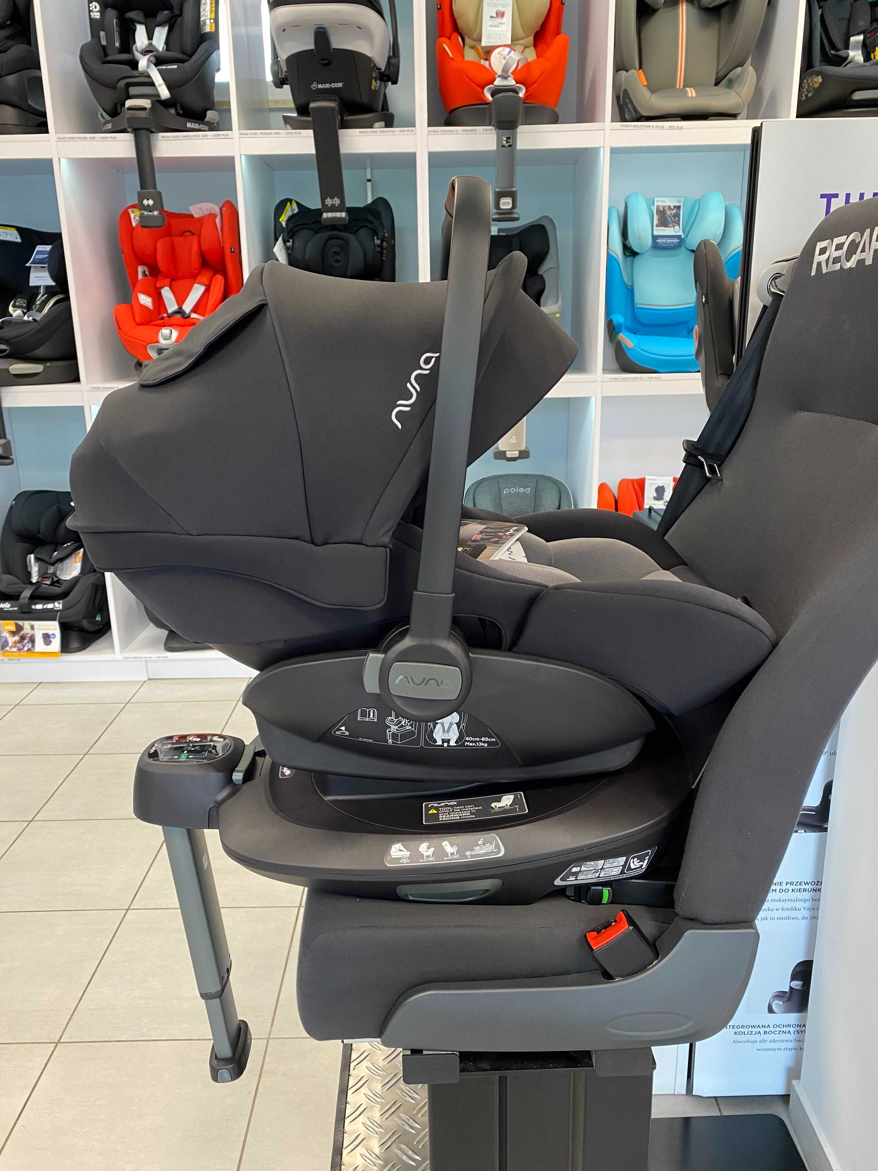 NUNA Arra Next + Base Next Fotelik dla niemowlaka na ISOFIX do 85cm