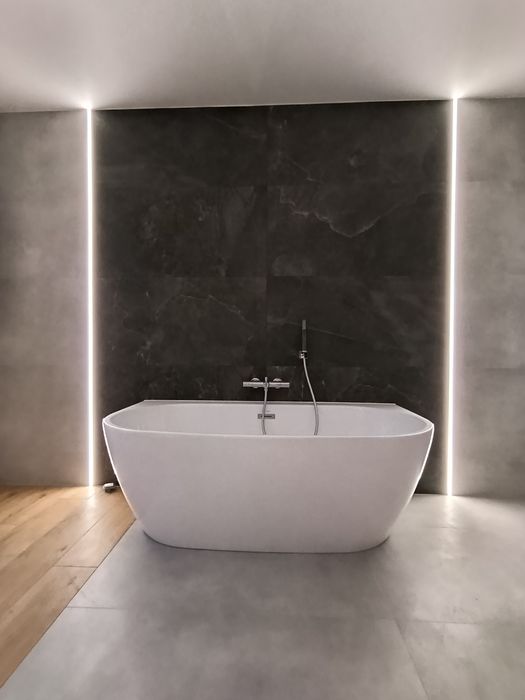 Wykończenie łazienek,  wymiany kabin prysznicowych