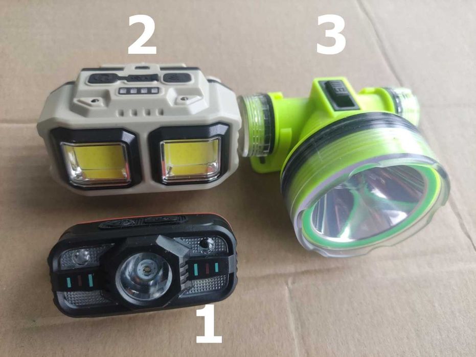 Фонарь налобный Ліхтар светодиодный белый красный LED COB сенсор 18650