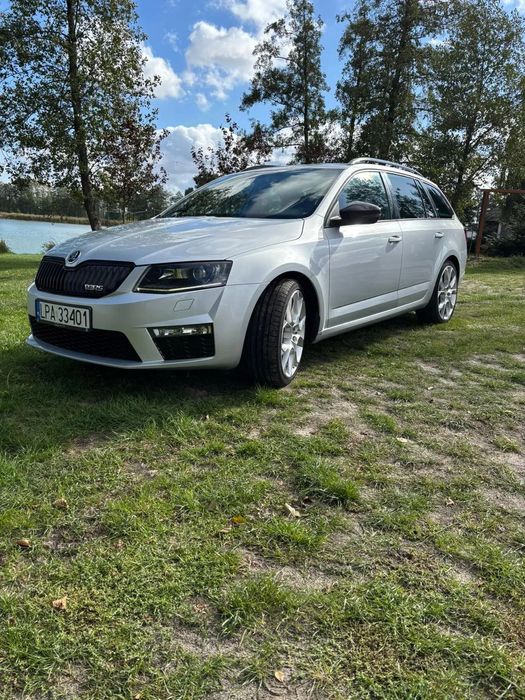 Skoda Octavia Skoda Octavia VRS • 2.0 TDI 240KM • DSG • Webasto • Zadbana sztuka!