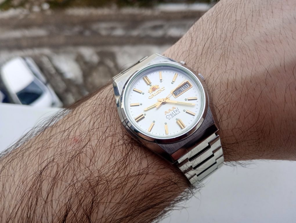 Czysta perła zegarek orient crystal japoński ni seiko citizen Tissot