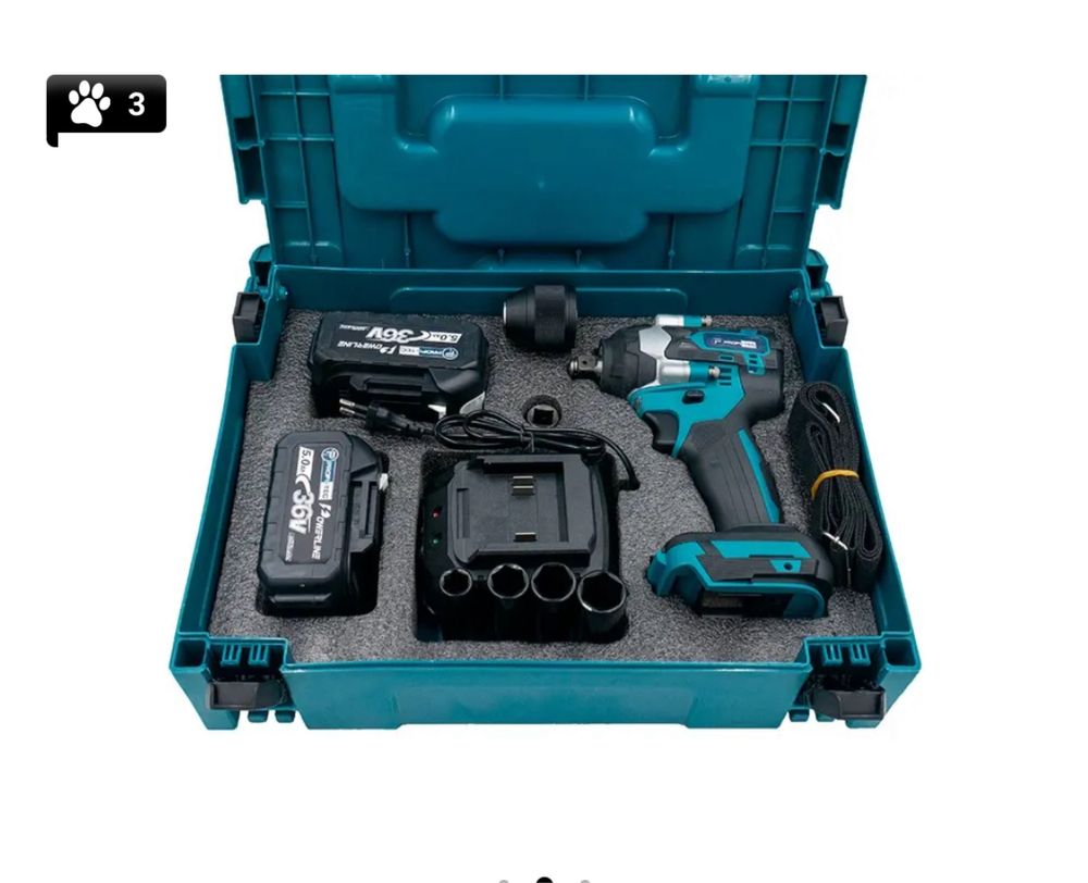 Гайковерт Profi Tec DTW500 BL