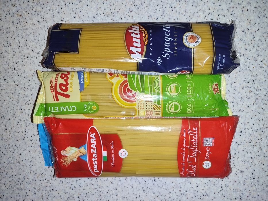 Лот макароны, рожки, спагетти 30 пачек