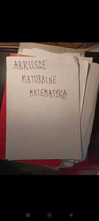 Arkusze maturalne matematyka