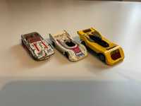 3 Stare resoraki z Matchbox wyścigowe Corvette, Porsche 936