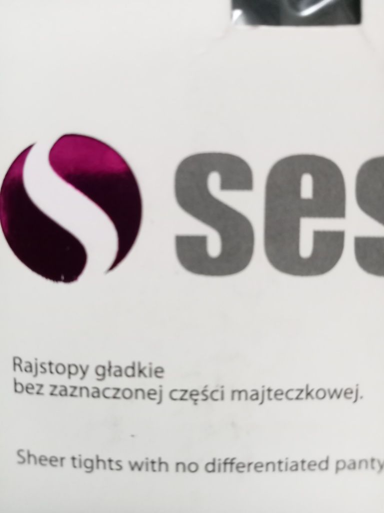 Rajstopy czarne we wzorki