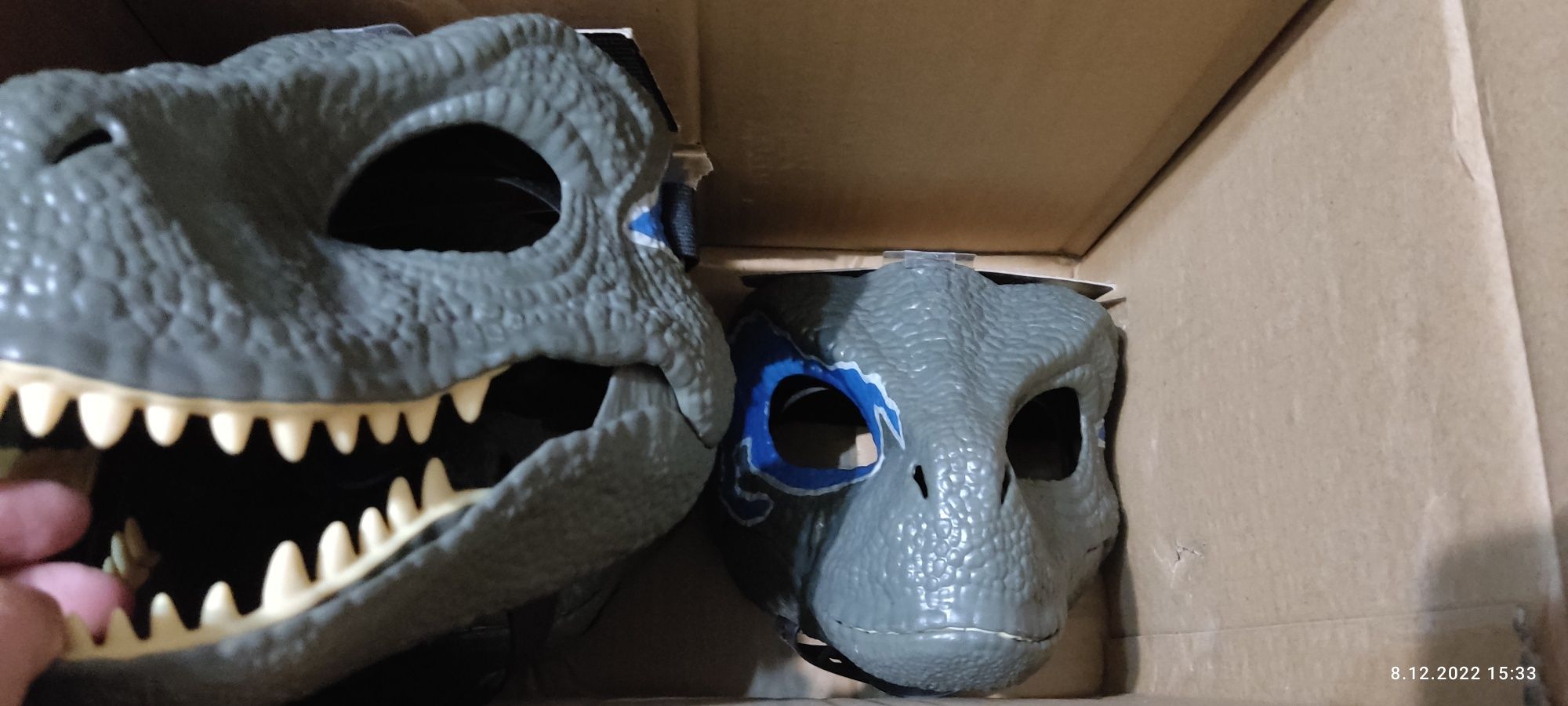 Jurassic world velociraptor blue Mask Маска динозавр велоцираптор