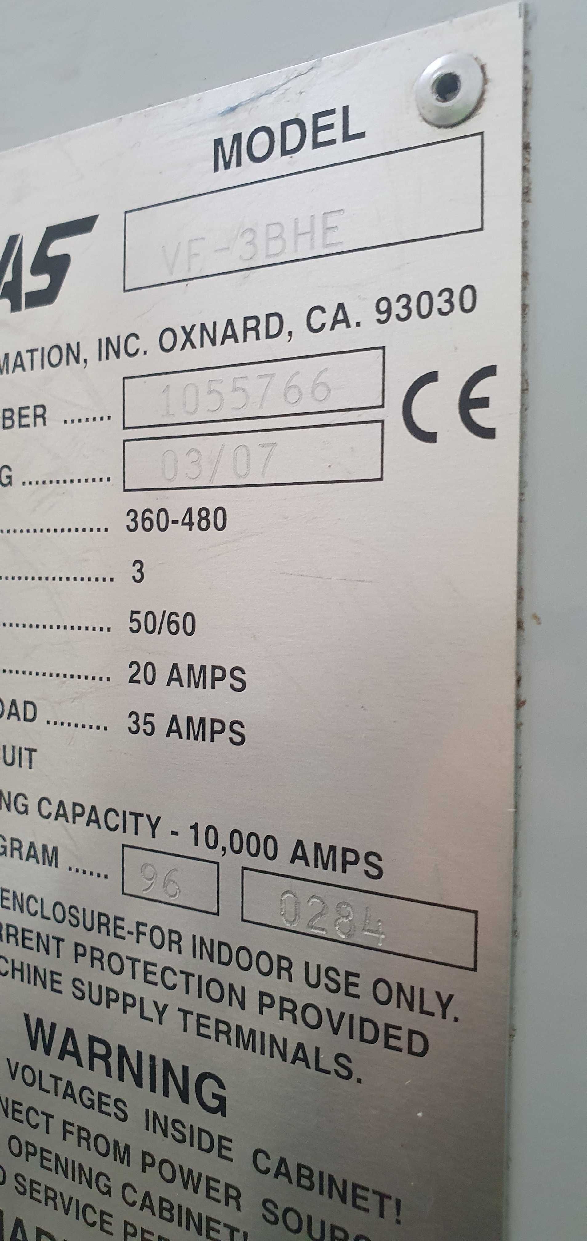 HAAS CNC VF3 2007 rok Stan bardzo dobry Bogato Wyposażona !!