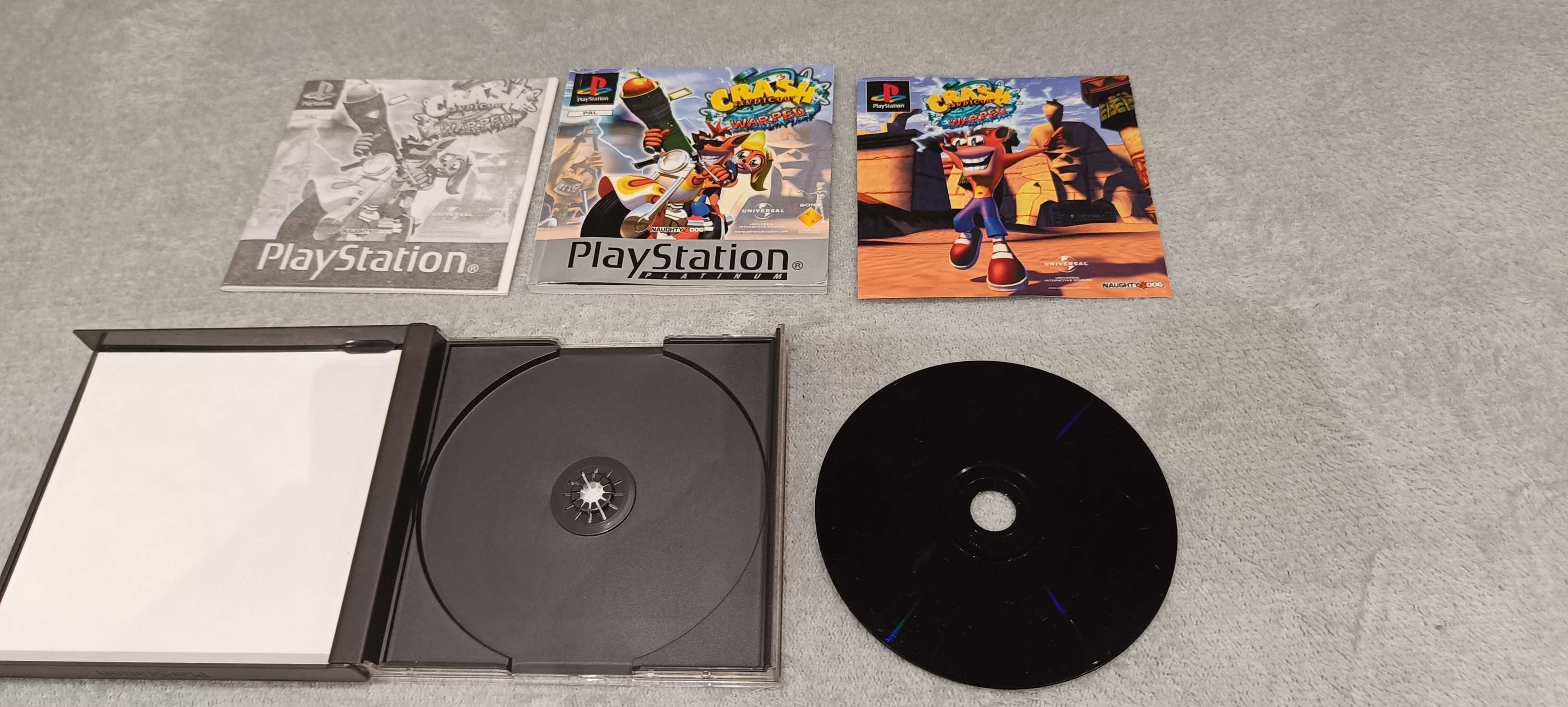 Gra Crash Bandicoot 3: Warped Sony PlayStation (PSX,PS1,PS One)