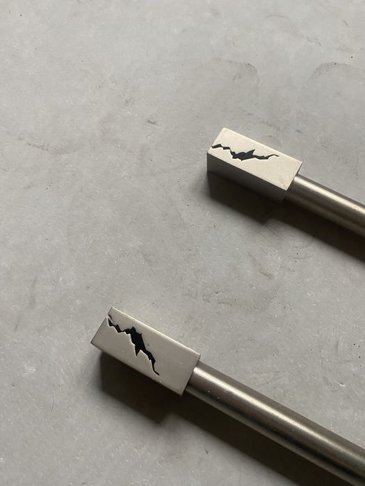 Karnisz kolir srebrny długość 3,2