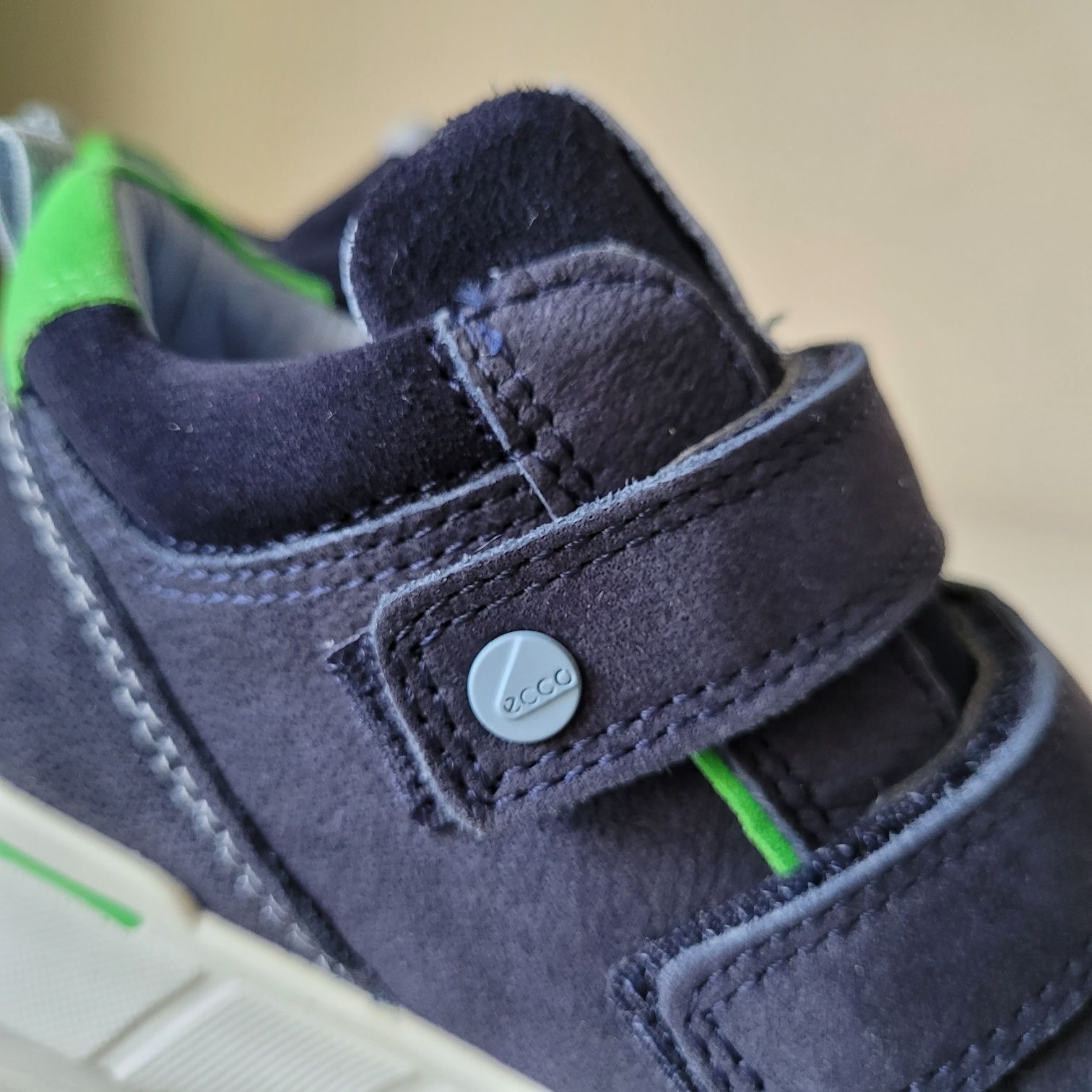 Черевички шкіра Оригінал Ecco First 754341 рр.25