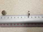 magnes neodymowy 15x2 mm