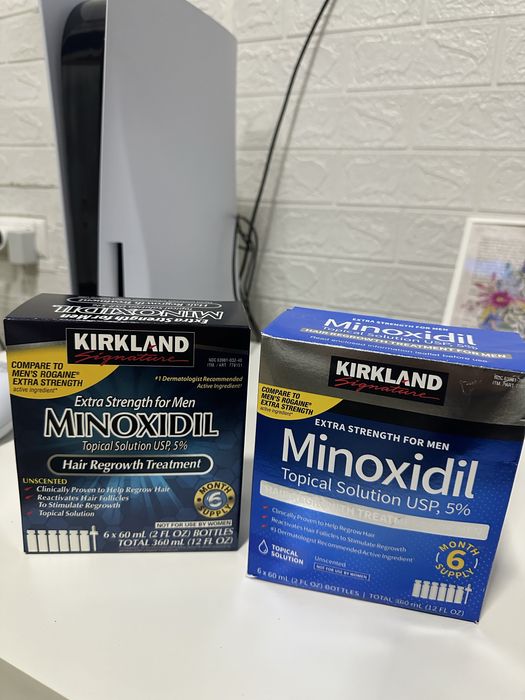 Minoxidil Original kirkland e foligain  ! Estados Unidos