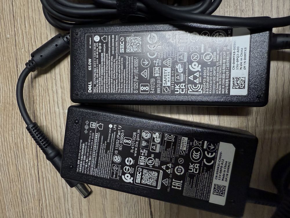Блок живлення Dell 65W 19.5V 3.34A та 130W 19.5V 6.7A ОРИГІНАЛ