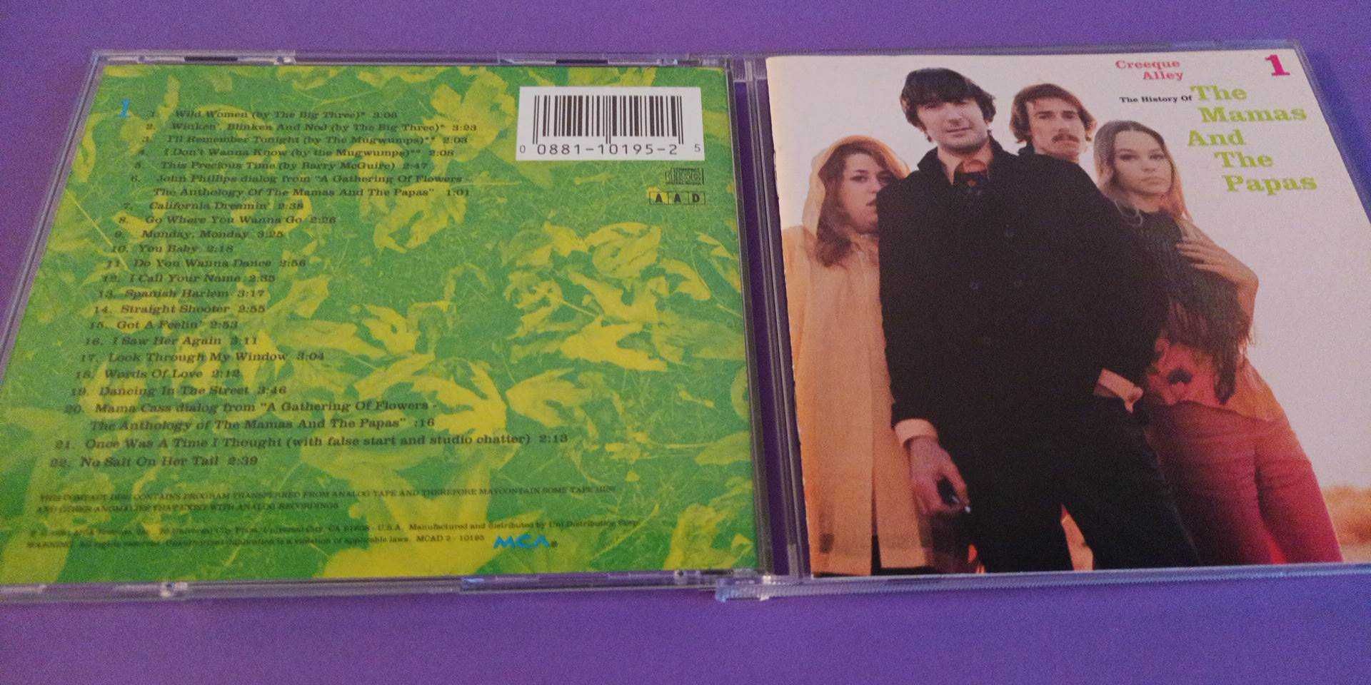 The Mamas And The Papas – Creeque Alley , CD X 2 , USA , 1991