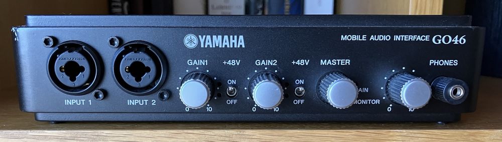 Interface / placa de audio/MIDI portátil Yamaha GO46