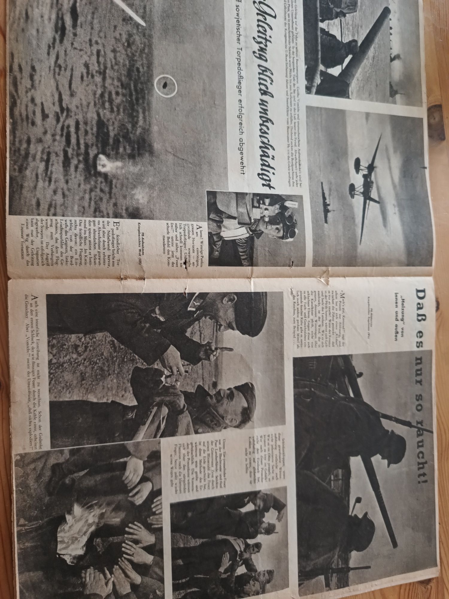 Stara gazeta Adler 1944