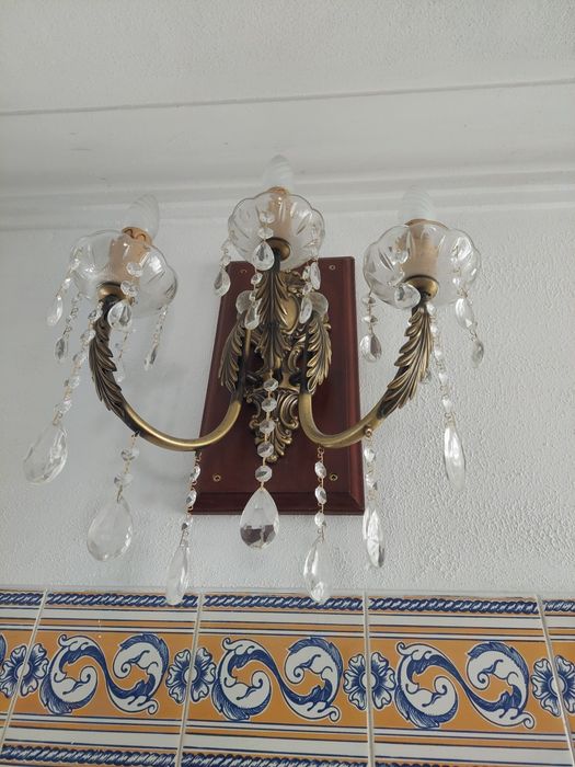 Aplique com pendentes