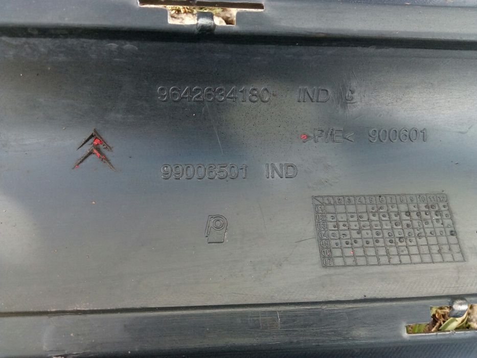 Parachoques citroen c3 para choques 2005