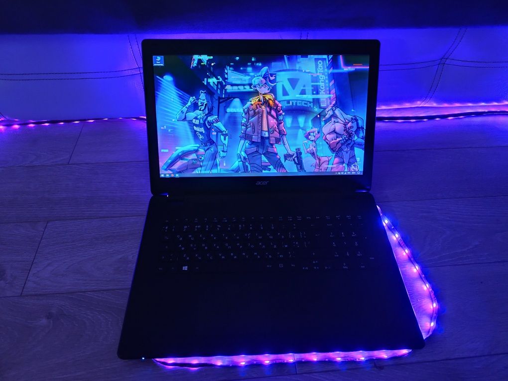 Великий ігровий Acer Gaming 17, відео 4ГБ!