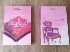 Conjunto de 2 livros juvenis O diário da princesa V e VI de Meg Cabot