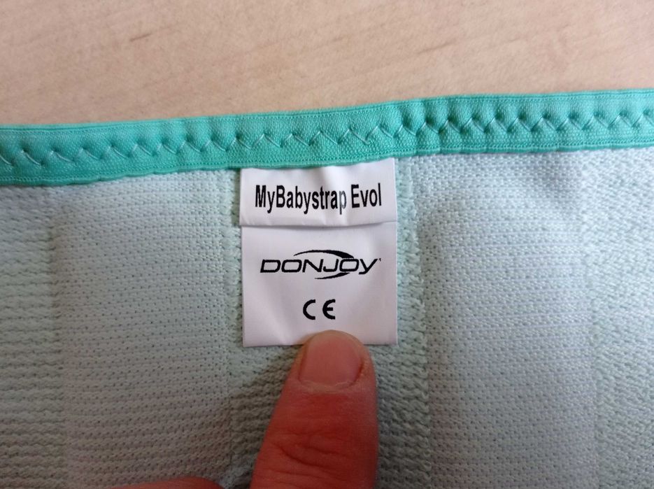 Поддерживающий бандаж поясничный DONJOY MyBabystrapEvol для беременных
