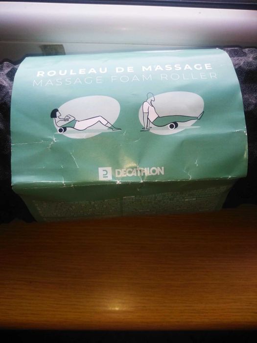 Wałek do masażu  z  Decathlona