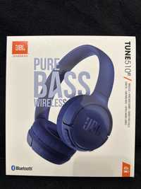 Sluchawki nauszne jbl tune 510bt niebieskie