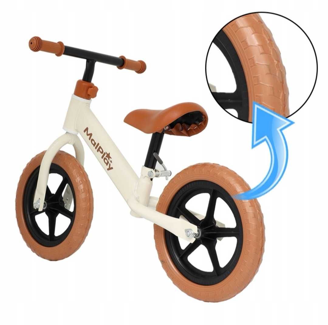 Rowerek biegowy dla chłopca 80 - 108 cm lekki regulowany rower biegowy