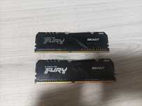 Модуль пам'яті Kingston FURY 16 GB (2x8GB) DDR4 3200 MHz Beast RGB (KF
