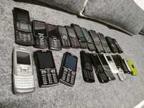Zestaw telefonów Samsung 22 sztuki retro mix
