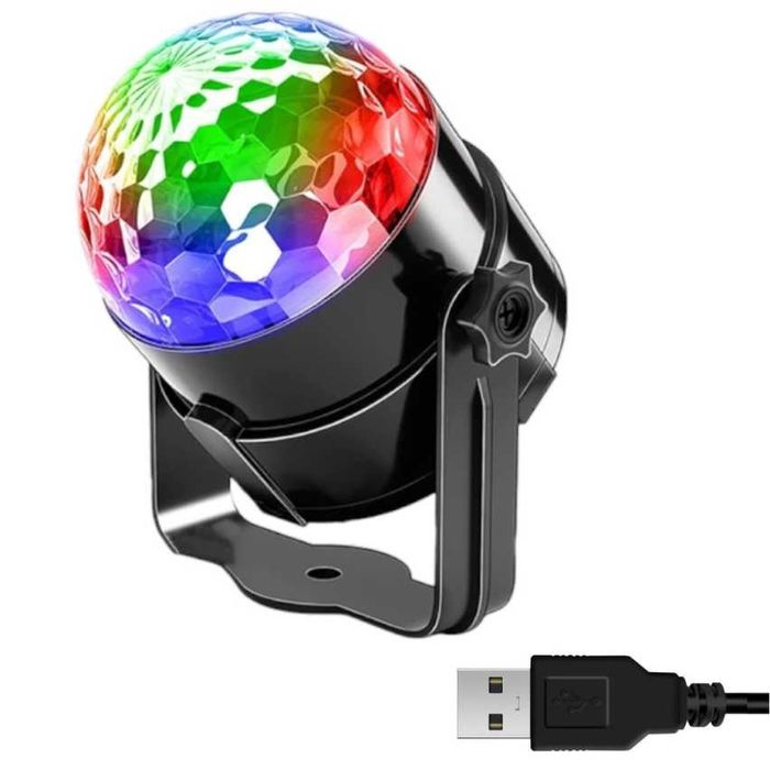 Luz Led com Caixa de Som Bluetooth