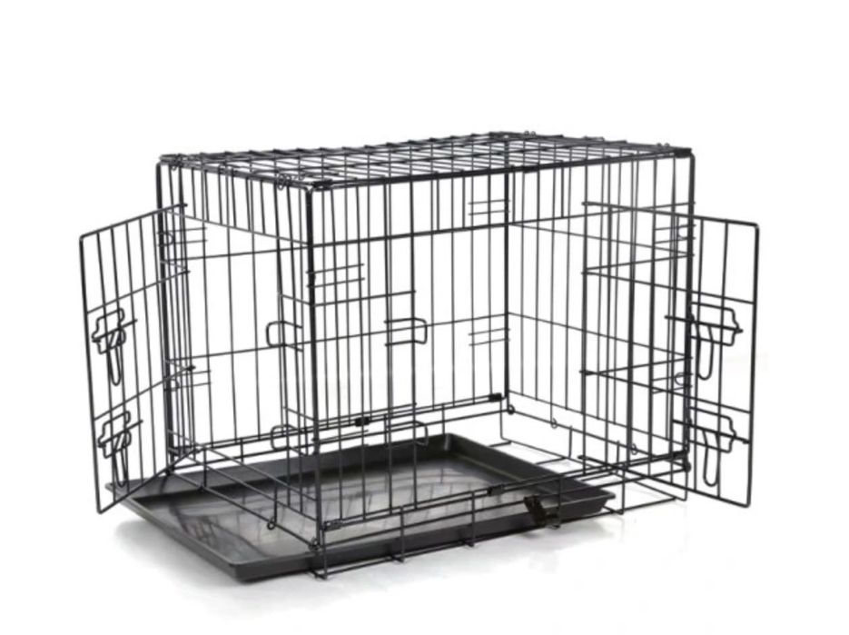 Metalowa Klatka Kennel dla Psa XL 107 x 68,5 x 75 cm
