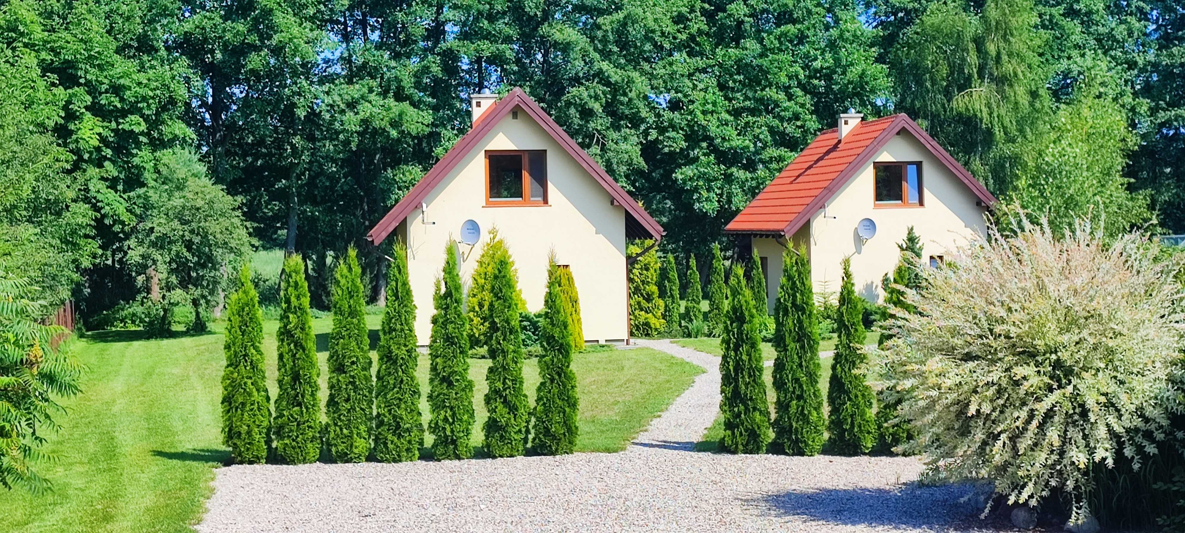 Domek letniskowy nad jeziorem. Wilkasy
