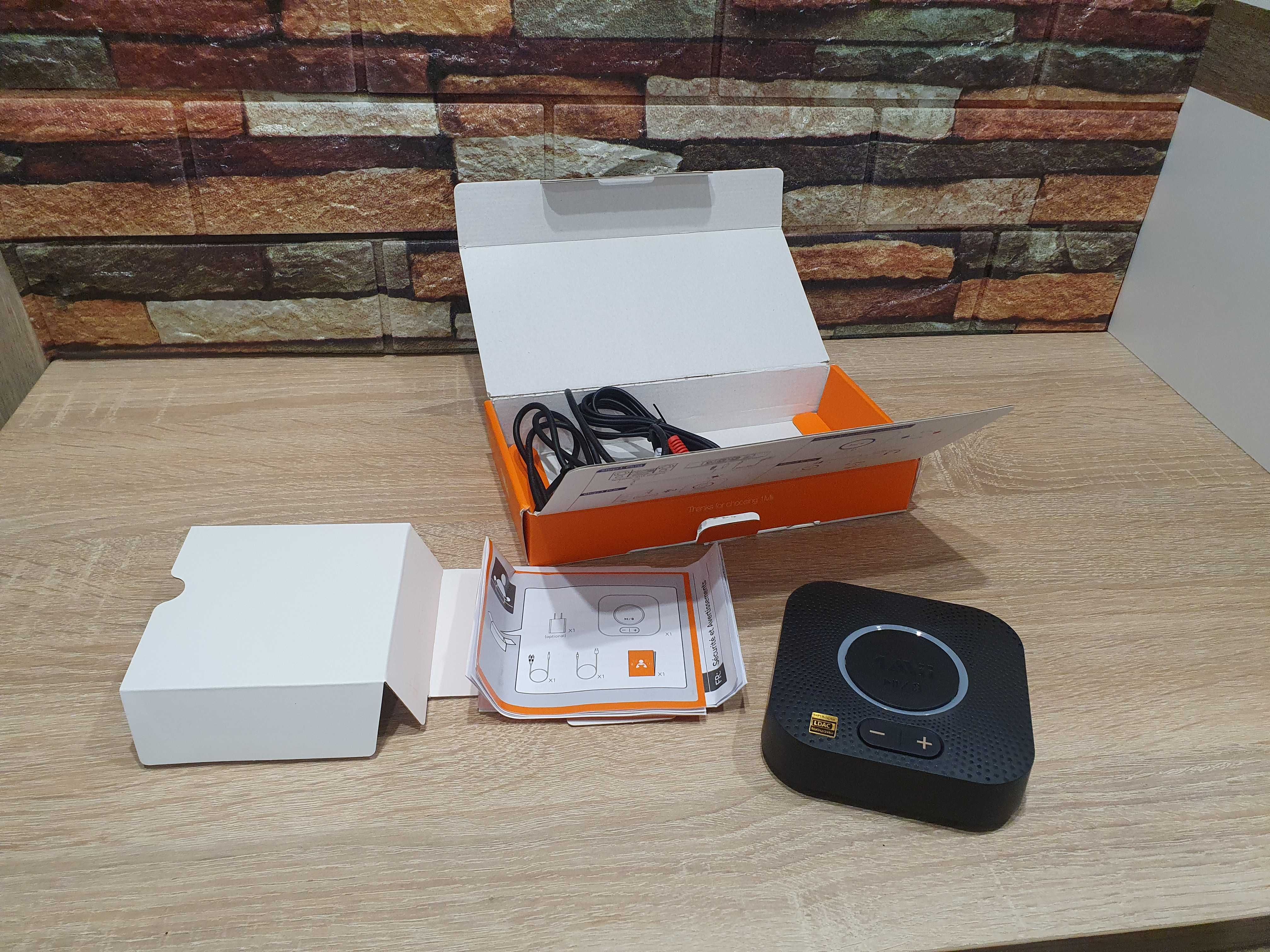 1Mii B06S+ Adapter Bluetooth HiFi Odbiornik Audio LDAC APTX HD DAC