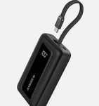 Anker Zolo Power Bank 10K, 30W, wbudowany kabel USB C
