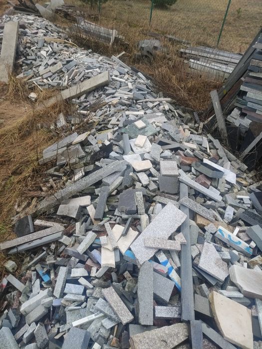 Kamień granit marmur odpady