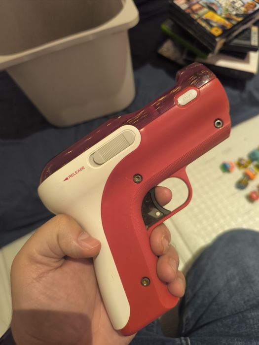 Orginalny pistolet do mova ps3 Move Shooting Attachment