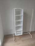 [IKEA] Wieszak Mulig + wisząca półka Skubb