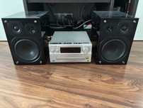 Wieża Panasonic Model No. SA-PMX100 razem z kolumnami