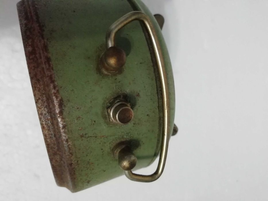 Relógio Despertador Verde Antigo