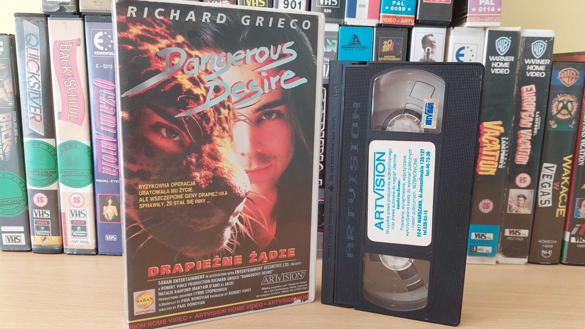 Drapieżne Żądze (Dangerous Desires) - VHS